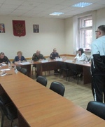 Сегодня под председательством Главы городского округа Александры Гожей состоялось первое заседание призывной комиссии
